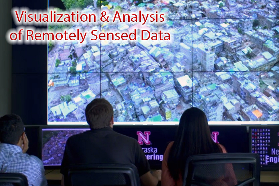 Visualization and Analysis of Remotely Sensed Data.